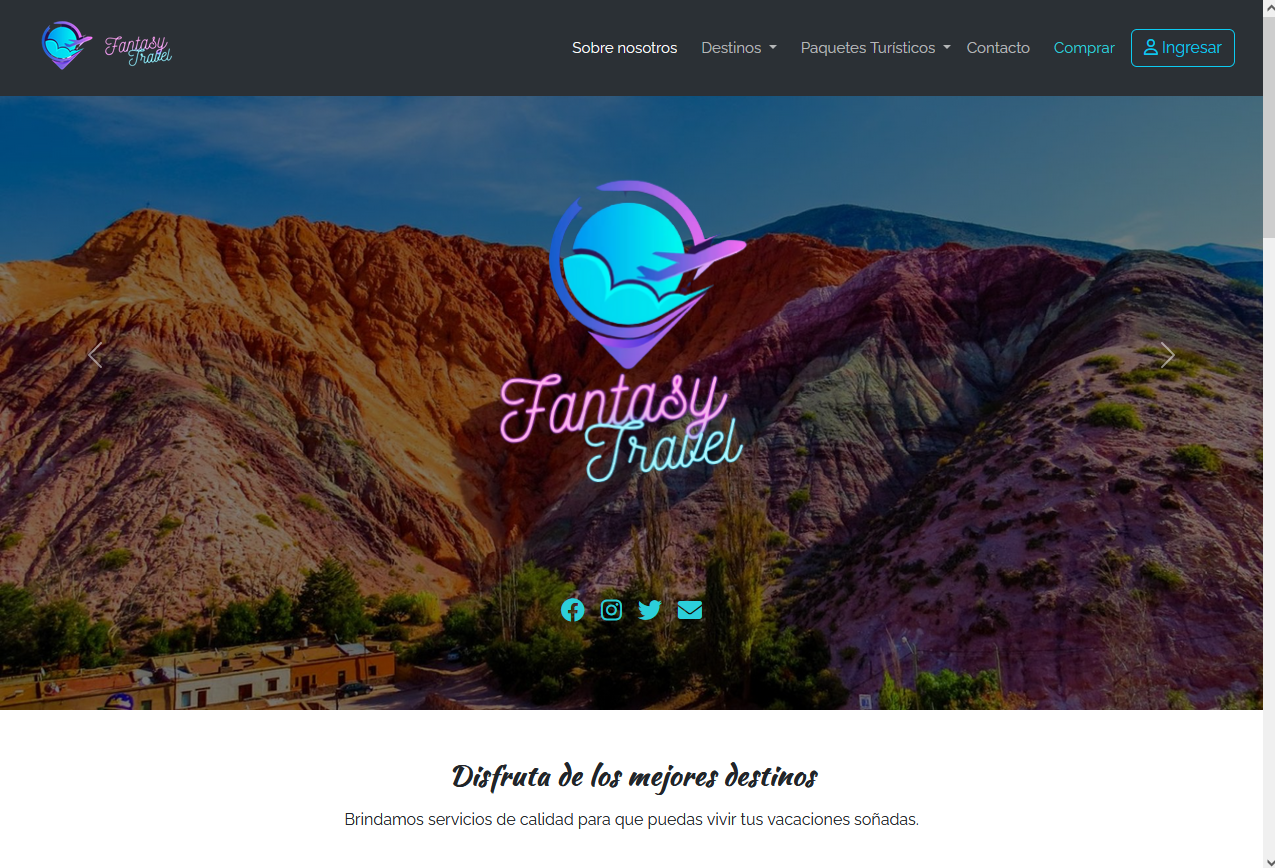 proyecto Fantasy Travel